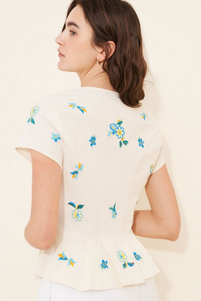 Kelly Embroidered Blouse #1