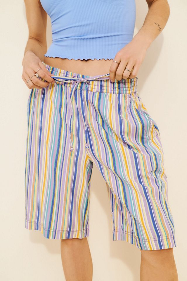 Saylor Poplin Stripe Shorts #3