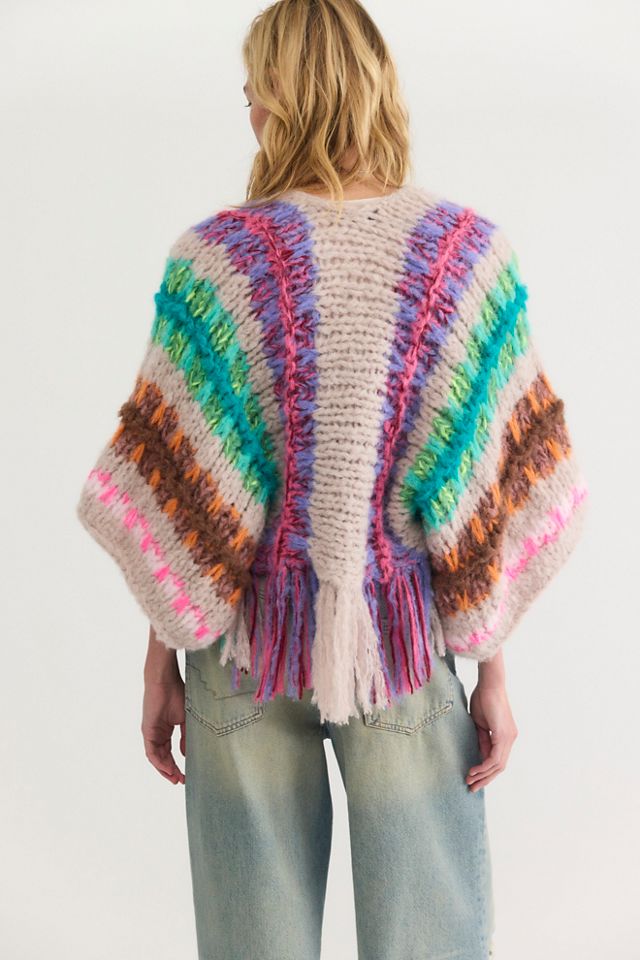 Kitty van Coesant Kathy Ponchero Sweater #1