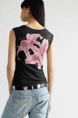 We The Free Ballad Reversible Lily Printed Tank