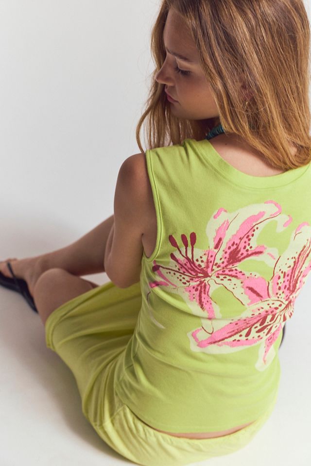 Ballad Reversible Lily Printed Tank #2