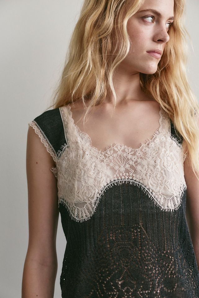 Anna Sui Lace Knit Camisole #3