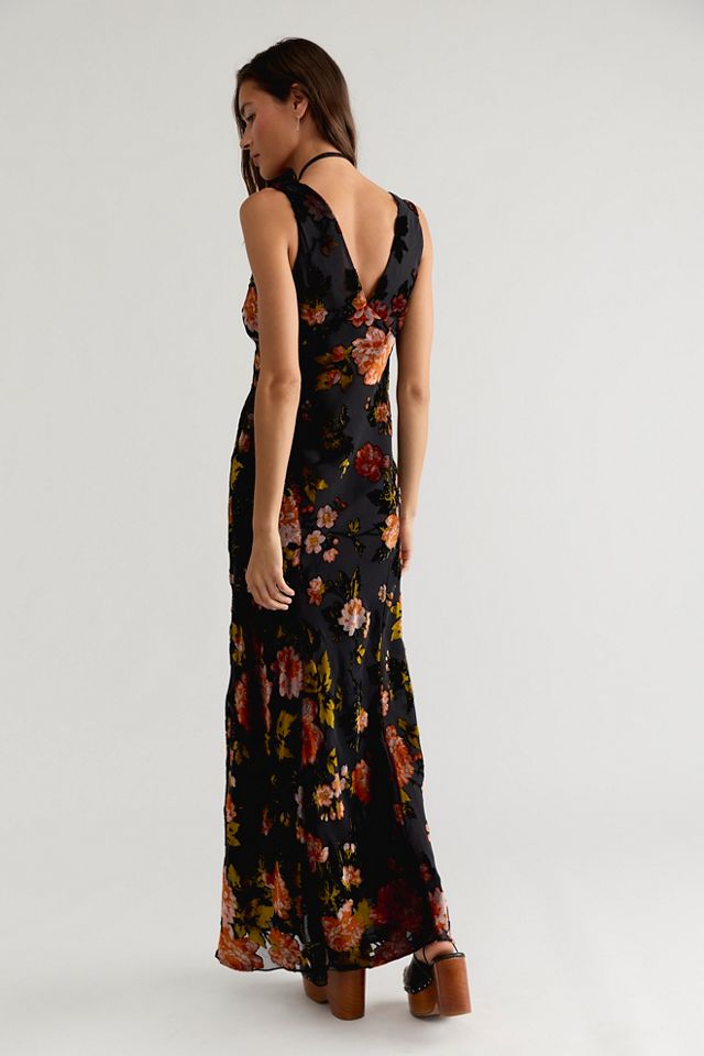 Robe longue Folia Devore Anna Sui #1