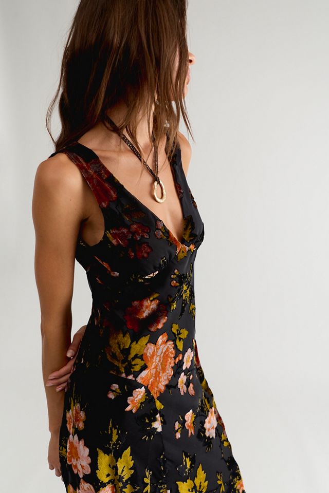Robe longue Folia Devore Anna Sui #3