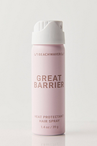 Beachwaver Great Barrier Heat Protectant Hair Spray Travel Size by The Beachwaver Co. at Free People
