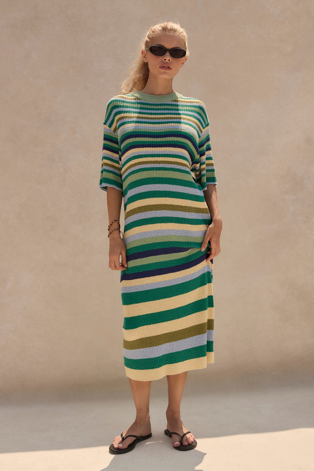 Shades Of Summer Sweater Dress