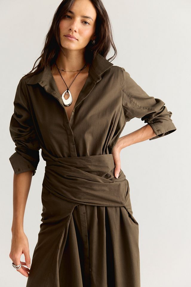 Nicholas K Tie Maxi Dress #3