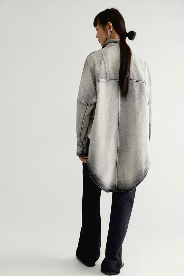 Nicholas K Gaspar Oversized Button Down Shirt #1
