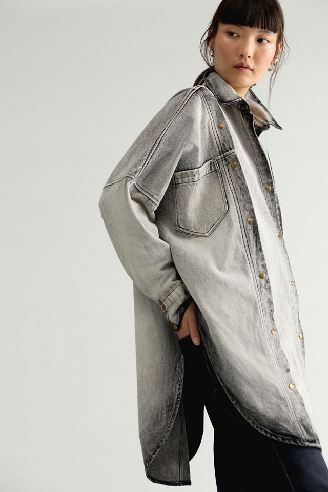Nicholas K Gaspar Oversized Button Down Shirt #3
