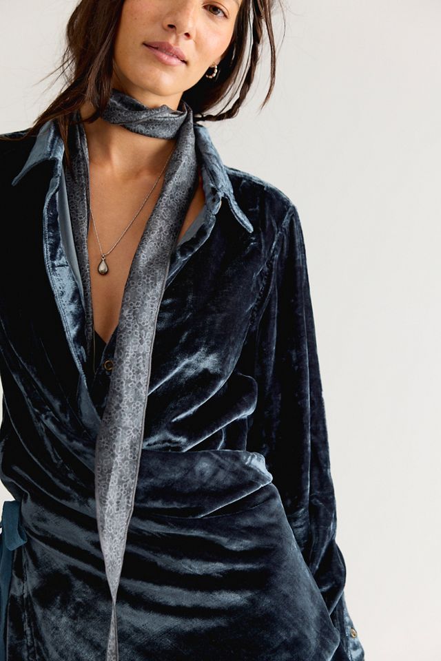 Chemise en velours Roux Nicholas K #3