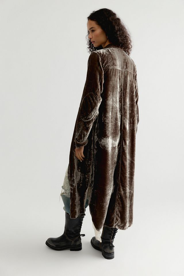 Nicholas K Sylas Velvet Button Down Shirt #1