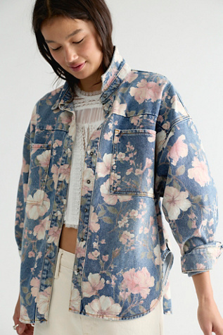 OneTeaspoon Lovelorn Bloom Daria Button Down Shirt