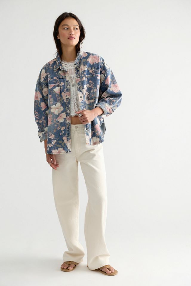 OneTeaspoon Lovelorn Bloom Daria Button Down Shirt #2