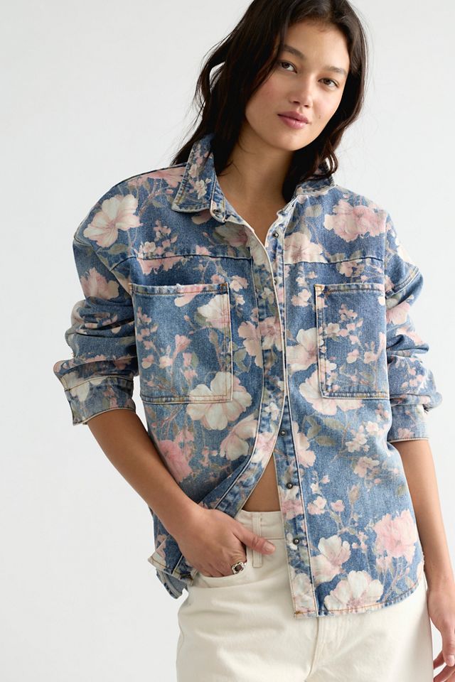 OneTeaspoon Lovelorn Bloom Daria Button Down Shirt #3