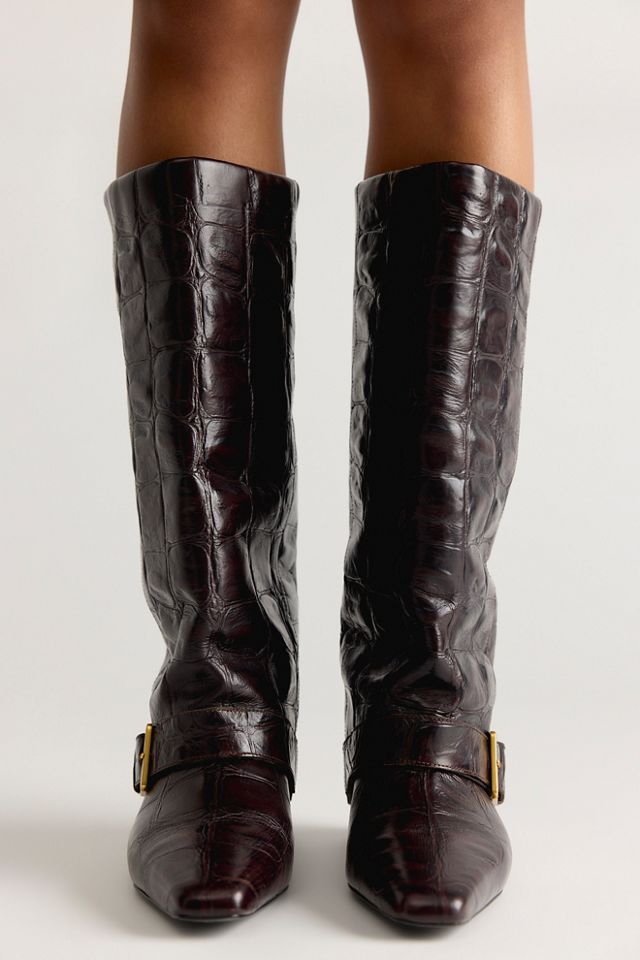 Kismet Croc Tall Boots #2