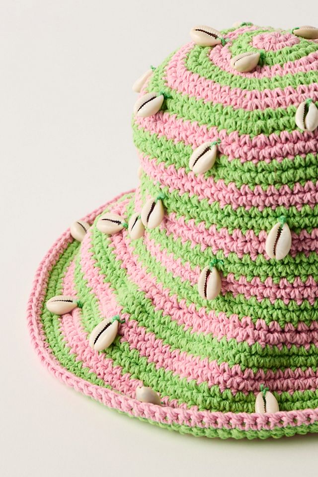 Beta Astral Pora Stripes and Shells Hat #2