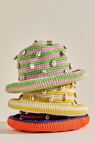 Beta Astral Pora Stripes and Shells Hat
