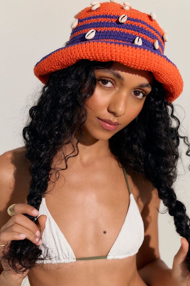 Beta Astral Pora Stripes and Shells Hat #4