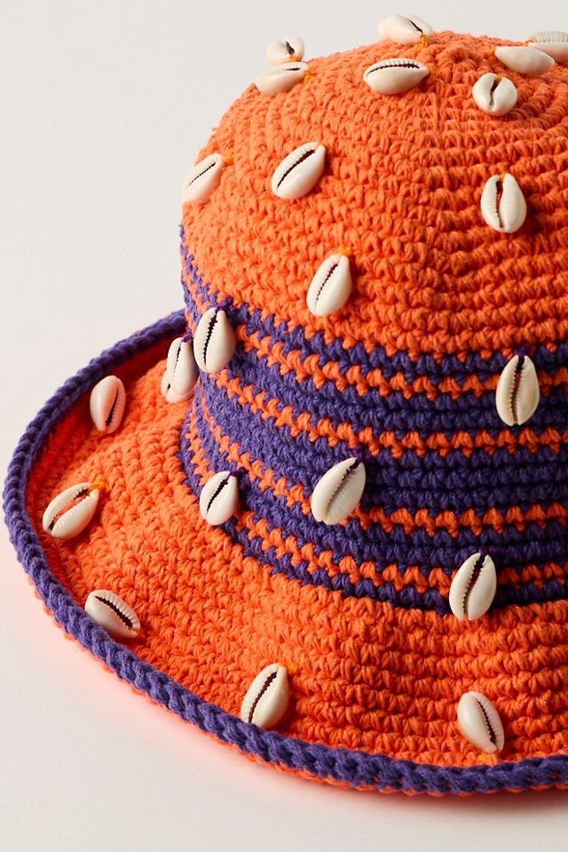 Beta Astral Pora Stripes and Shells Hat #1