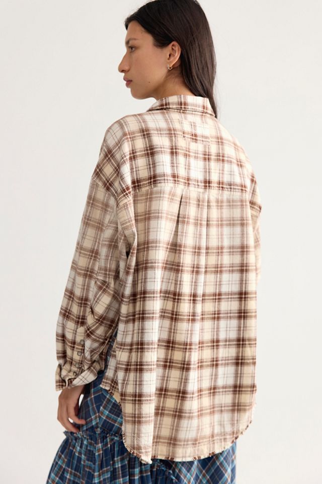 We The Free Lexi Plaid Button Down #3