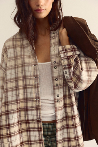 We The Free Lexi Plaid Button Down