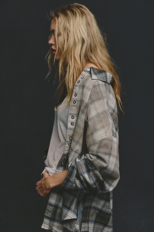 We The Free Lexi Plaid Button Down #1