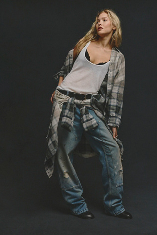 We The Free Lexi Plaid Button Down