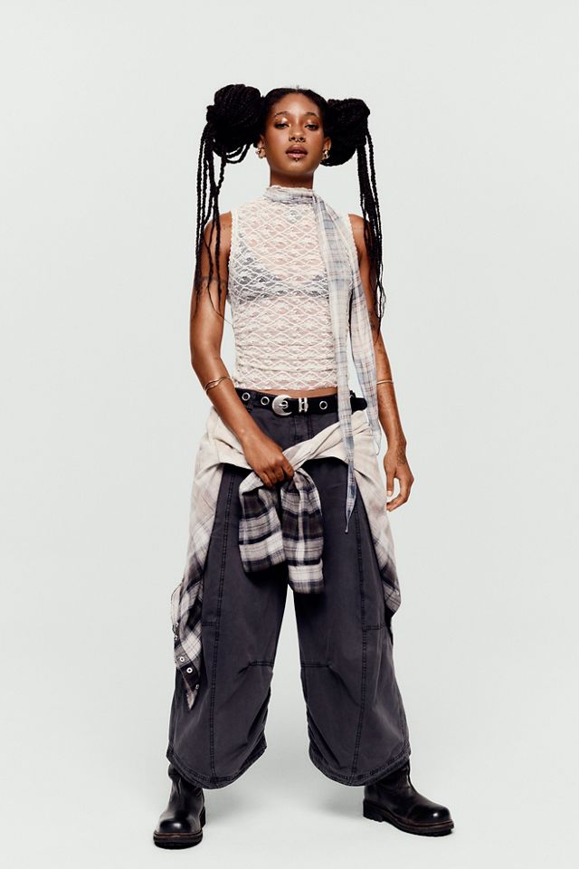 We The Free Lexi Plaid Button Down #9