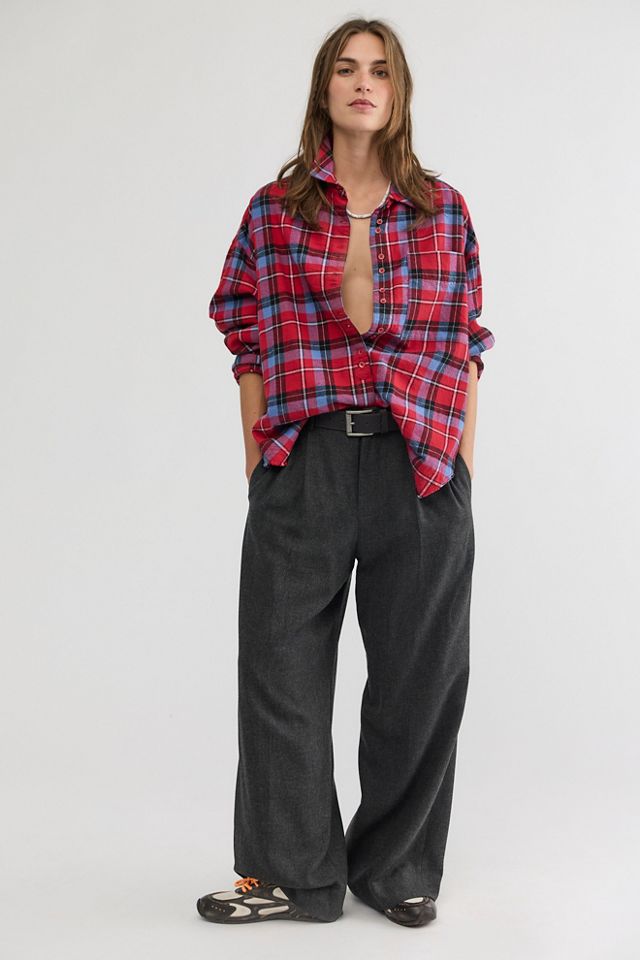 We The Free Lexi Plaid Button Down #2