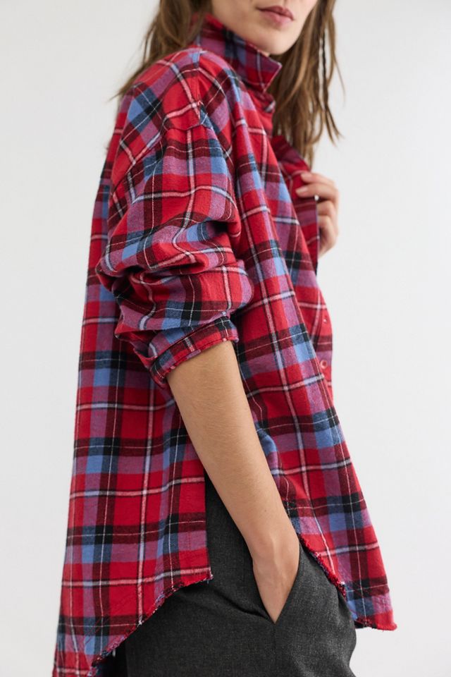 We The Free Lexi Plaid Button Down #3