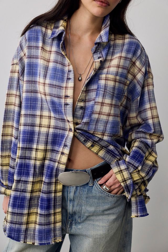 We The Free Lexi Plaid Button Down #2