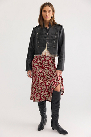 Lisa Says Gah! Amora Midi Skirt by Free People