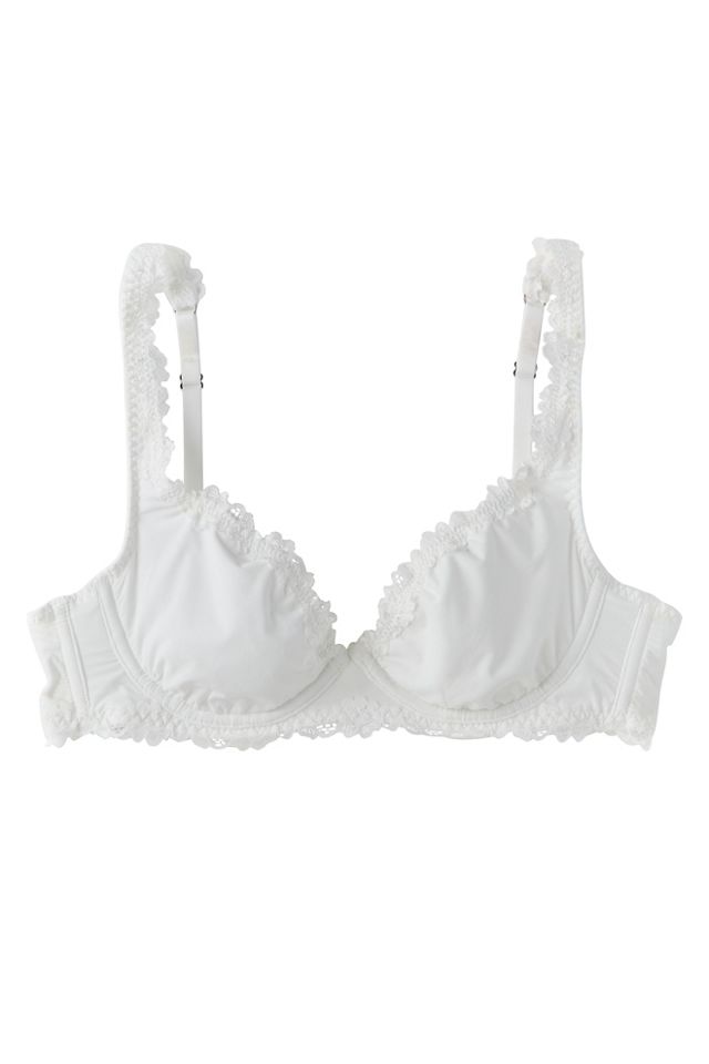 Charlie Lace Microfiber Plunge Underwire Bra #1