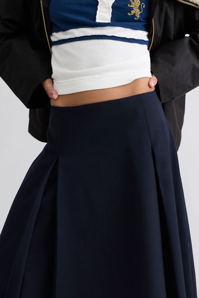 Le Mont St Michel Josephine Pleated Skirt #2