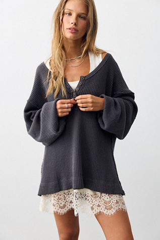 We The Free Montreal Oversized Thermal Henley