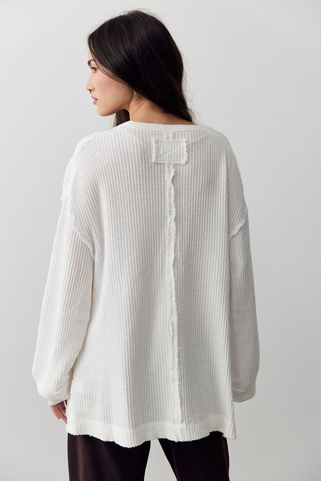 We The Free Montreal Oversized Thermal Henley #1