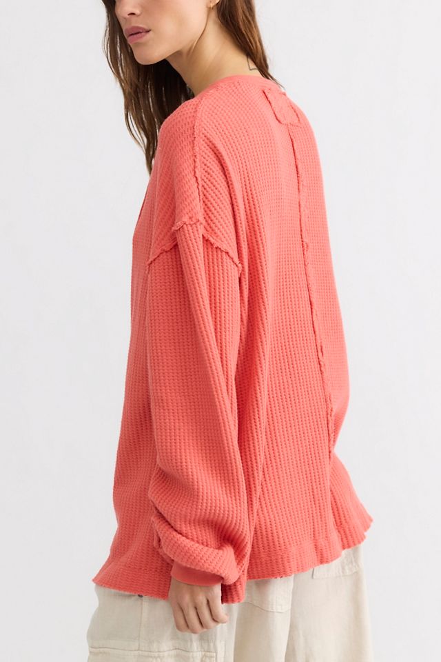 We The Free Montreal Oversized Thermal Henley #1