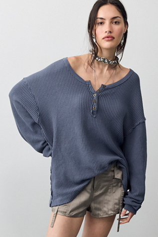 We The Free Montreal Oversized Thermal Henley