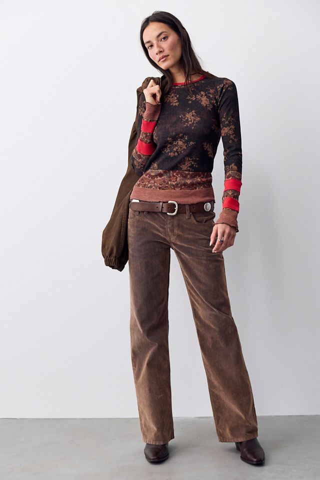 Easy Does It Printed Top #2
