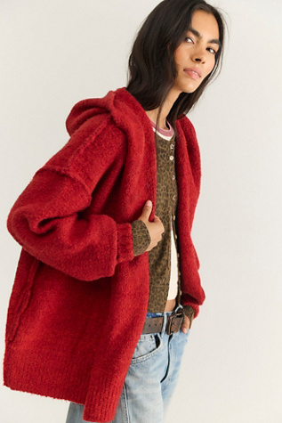 Thistle Hooded Oversized Cardi
