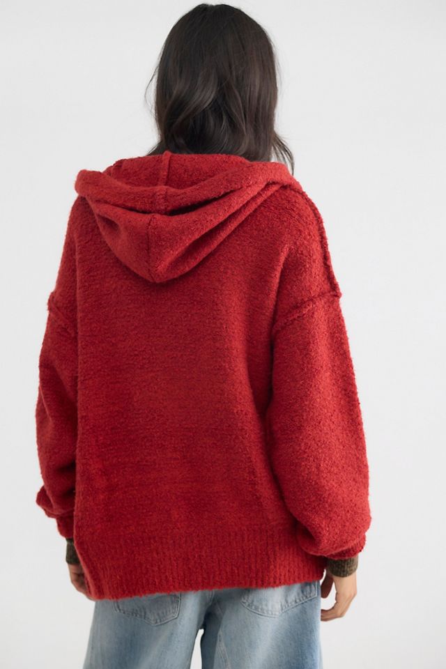 Cardigan surdimensionné à capuche Thistle #1