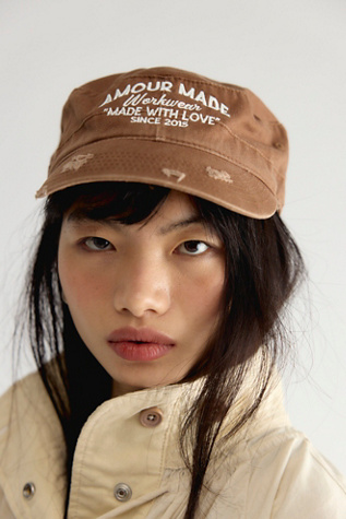 Casquette de cadet style workwear Amour Inc