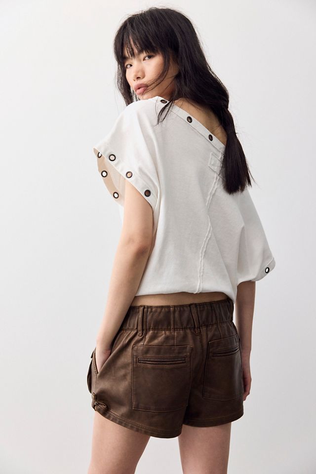 We The Free Waimea Vegan Slouchy Shorts #1