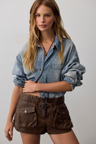 We The Free Waimea Vegan Slouchy Shorts