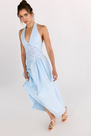 Roame Maddie Halter Maxi Dress