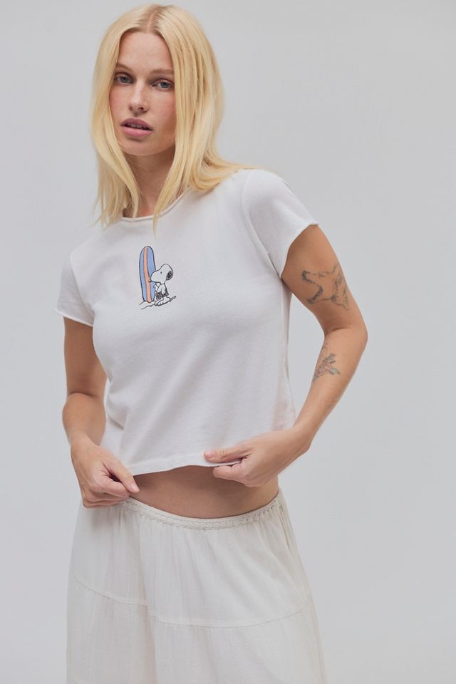 Snoopy Surfboard Baby Tee #2