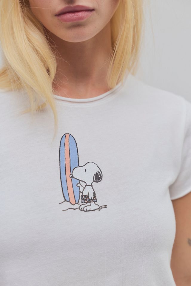 Snoopy Surfboard Baby Tee #3