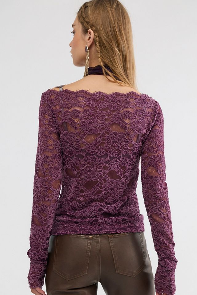 Raising Eyebrows Lace Top #1