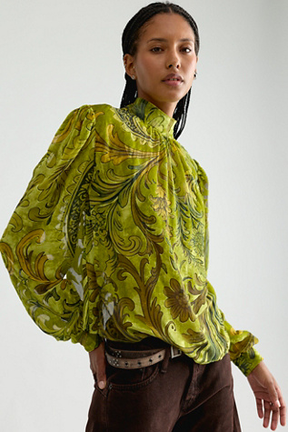 Retrofete Aradea Velvet Blouse
