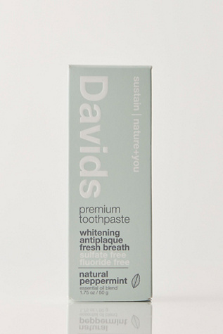 Дорожная зубная паста Davids Premium, цвет: Peppermint — фото 3